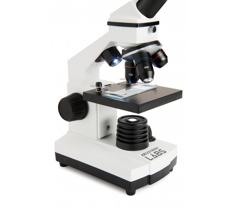  Celestron Labs CM800 - Compound Microscope (Worldwide Model – 5-Language) 
