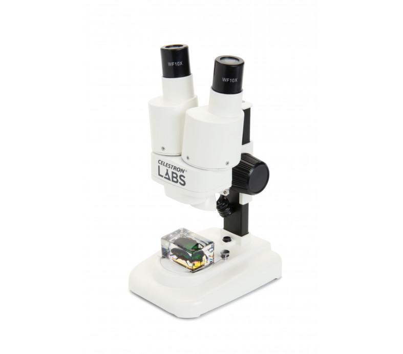  Celestron Labs S20 - Stereo Microscope (Worldwide Model – 5-Language) 