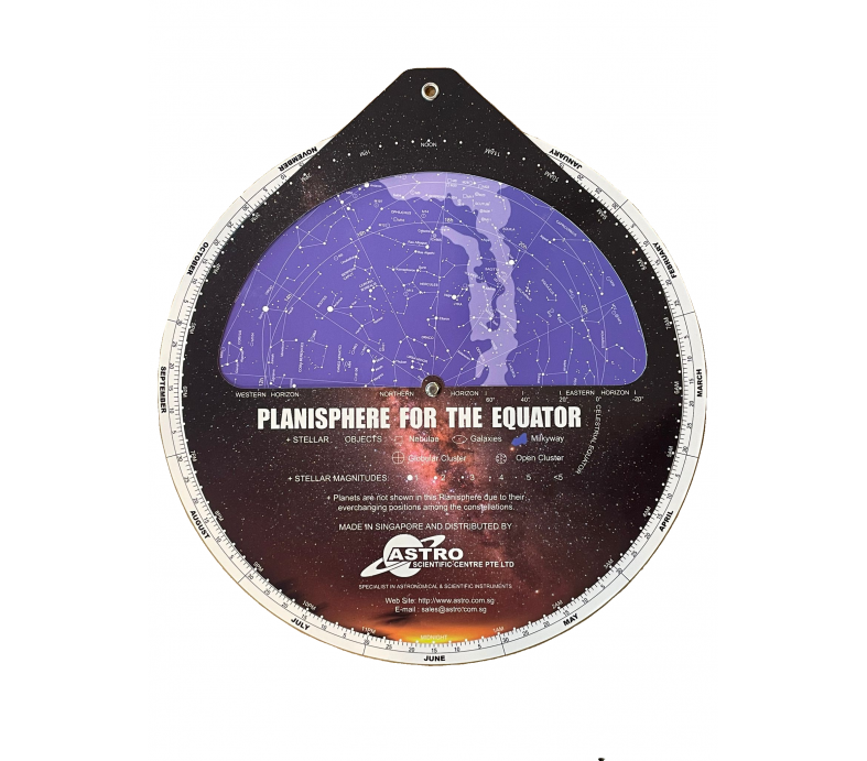  Planisphere for the equator 