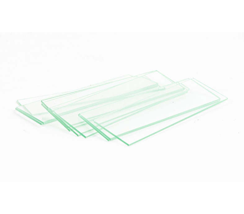  Blank Microscope Slides with cover slips 