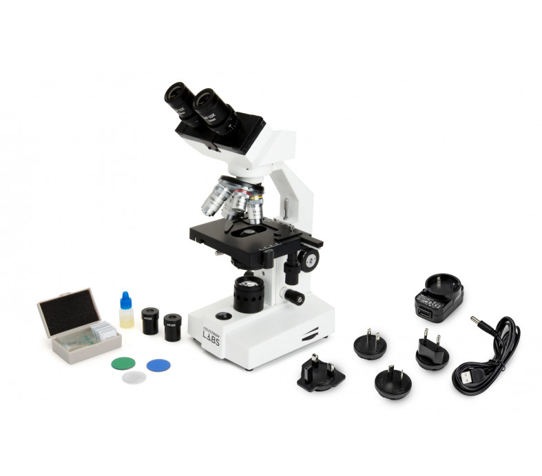  Celestron Labs CB2000CF - Compound Binocular Microscope 