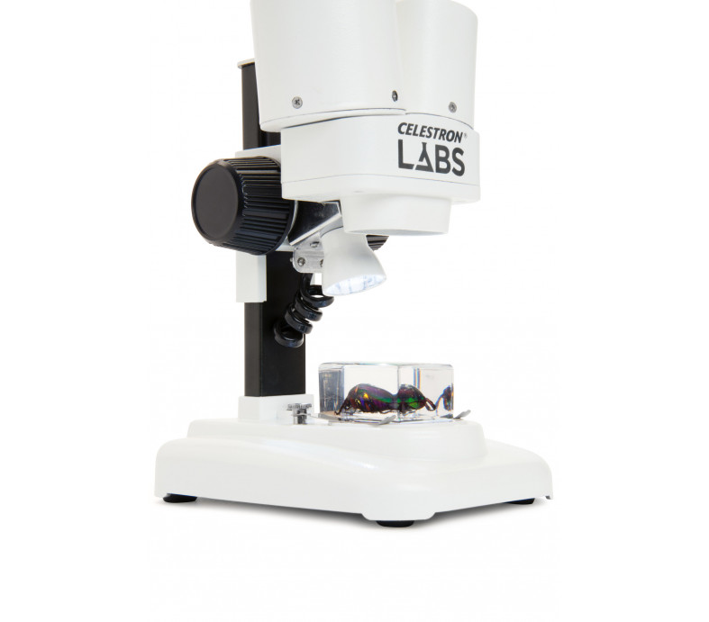  Celestron Labs S20 - Stereo Microscope (Worldwide Model – 5-Language) 