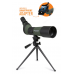 LandScout 20-60x65mm Angled Zoom Spotting Scope with Table-top Tripod and Smartphone Adapter 