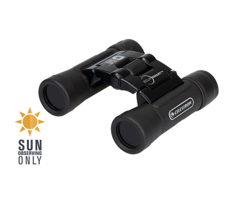  EclipSmart 10X25mm Solar Roof Binoculars 
