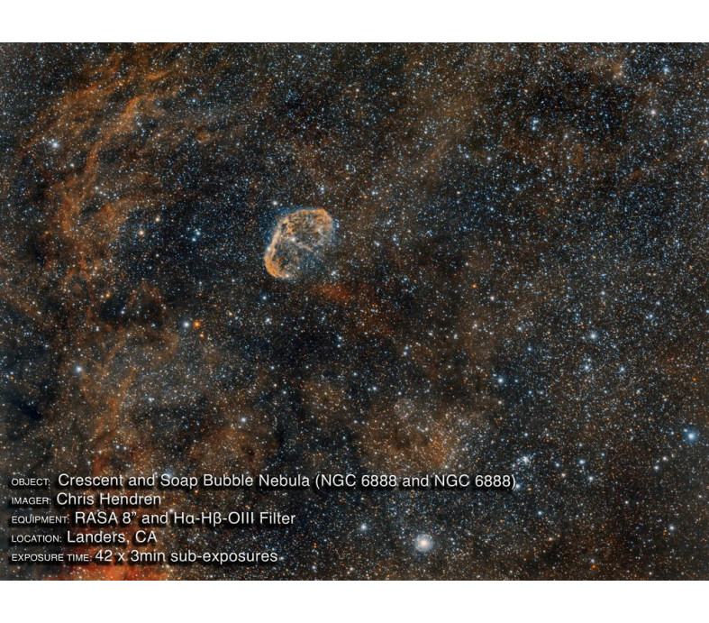  H-alpha H-beta OIII Imaging Filter, Rowe-Ackermann Schmidt Astrograph (RASA) 8 